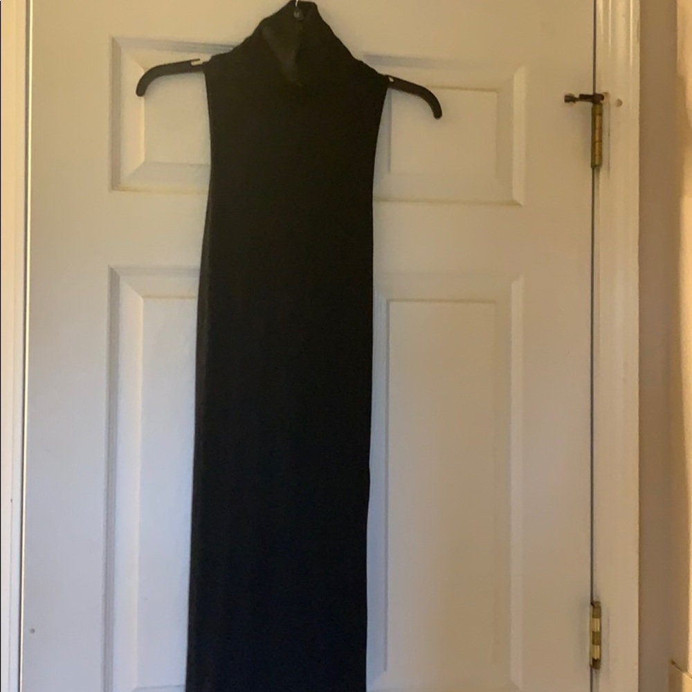 Long black dress